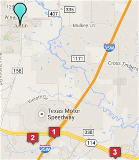 hotels in justin texas